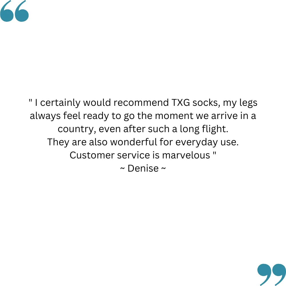 TXG Antibacterial Support Stockings - Comfort Range