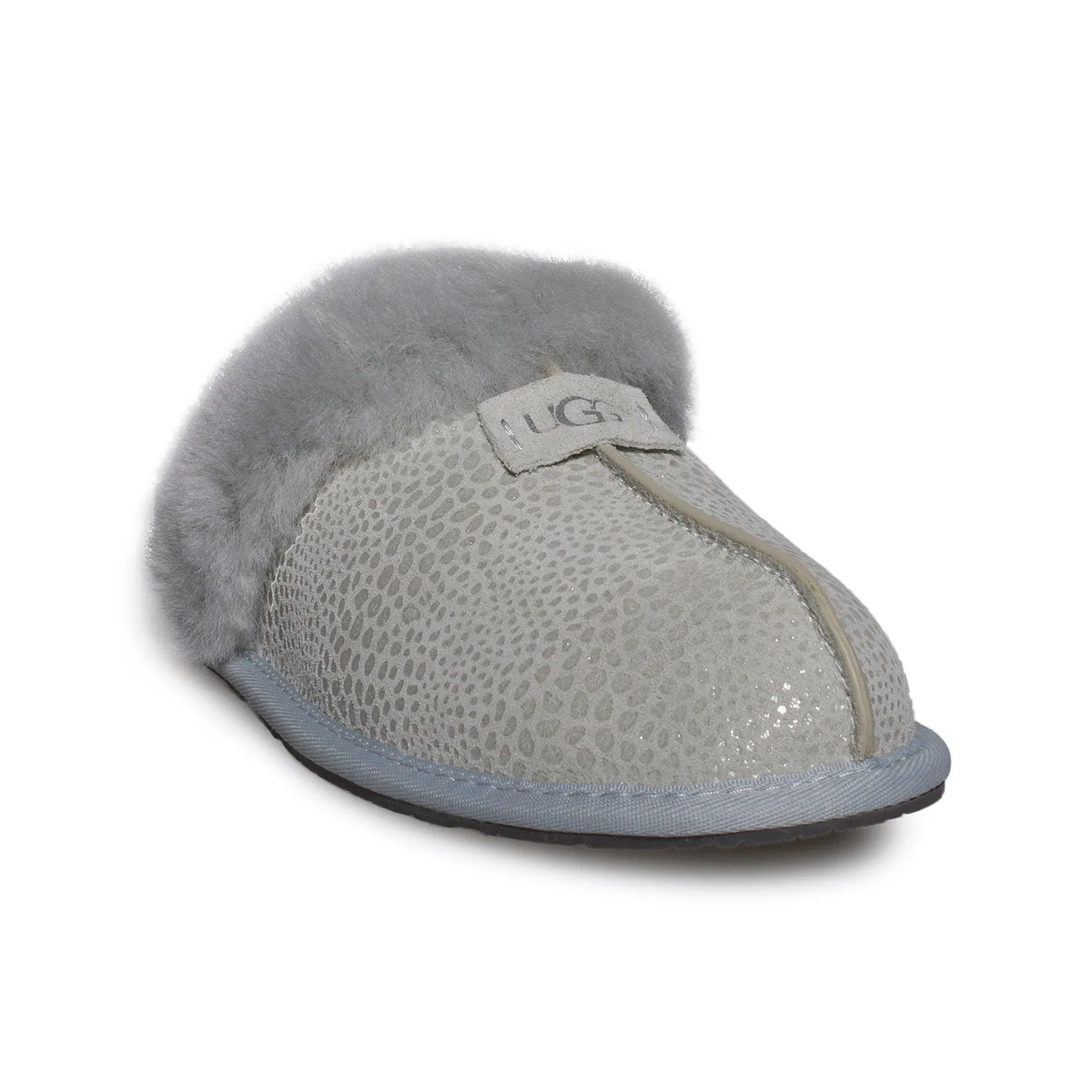 UGG Scuffette Glitzy Grey Violet Slippers