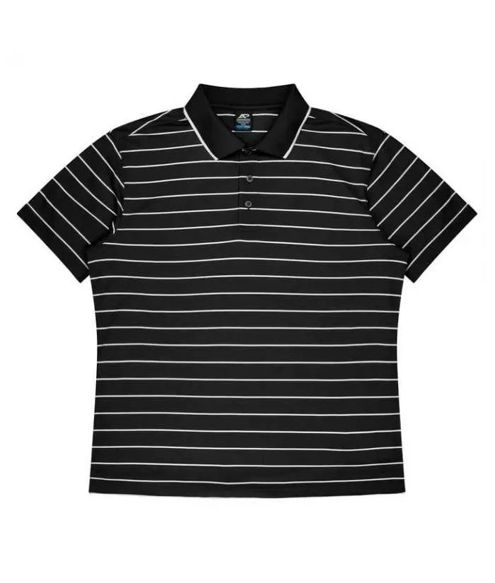 Vaucluse Mens Striped Polo