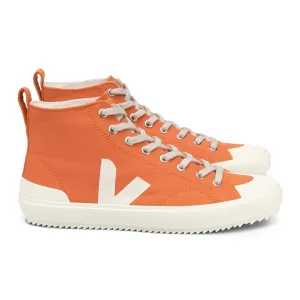 Veja Women’s Nova Canvas High Top Trainer - Pumpkin/Pierre