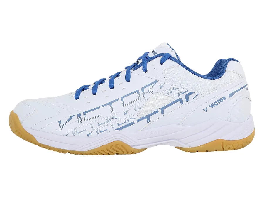 Victor A170 AF Unisex Shoes (White/Nautica Blue)