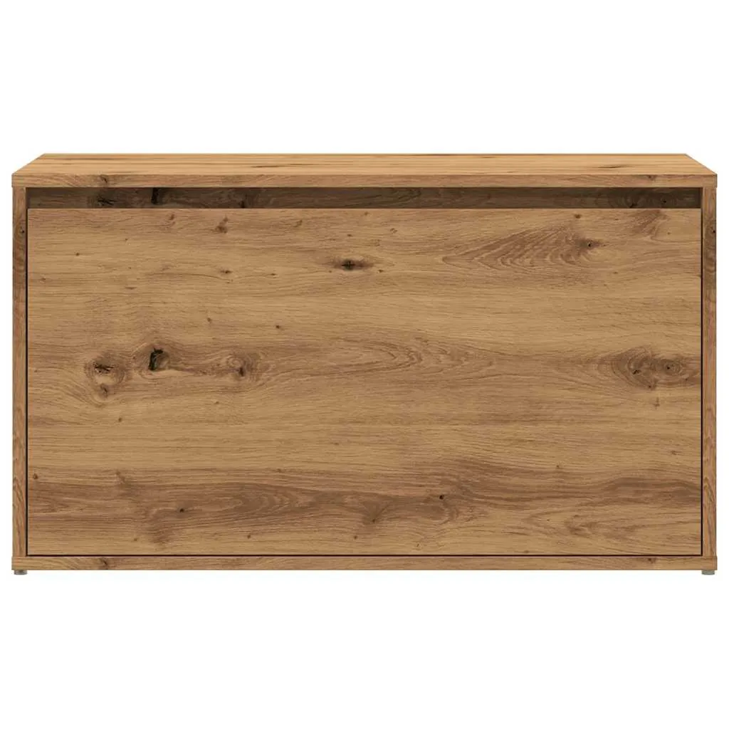 vidaXL Hall Bench 80x40x45 cm Artisan Oak Engineered Wood