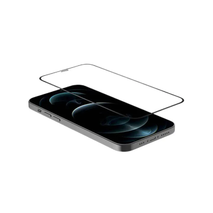 VOKAMO Anti-bacterial iPhone 12 Screen Protector 2.5D Tempered Glass Film