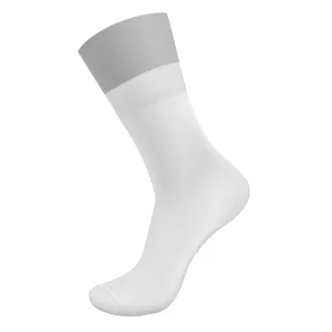 White Label Classic Plain Cotton Socks Custom Production Private Label