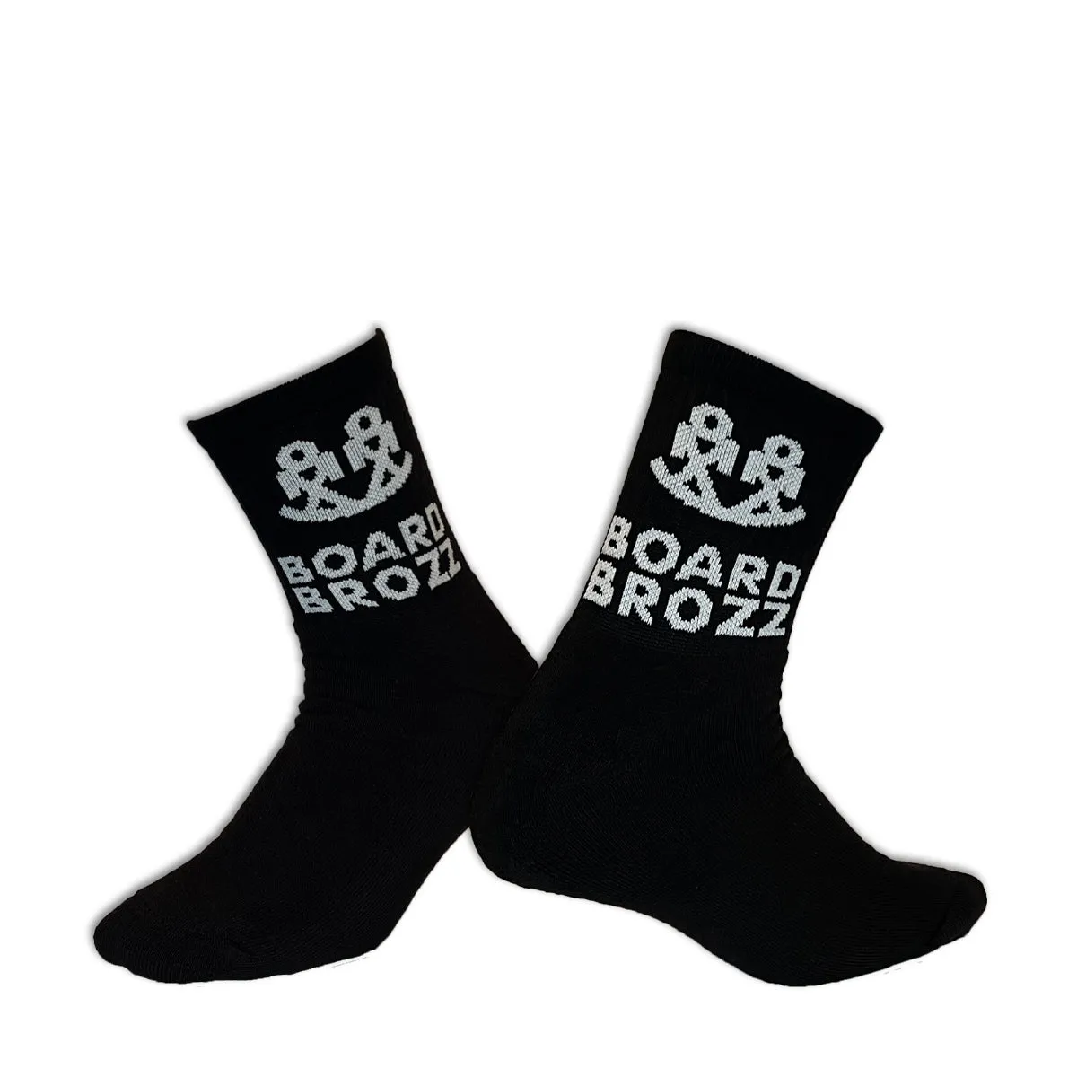 White Label Quarter Half Terry Cotton Socks With Knitted Patterns Custom Production Private Label