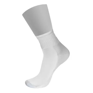 White Label Quarter Half Terry Cotton Socks With Knitted Patterns Custom Production Private Label