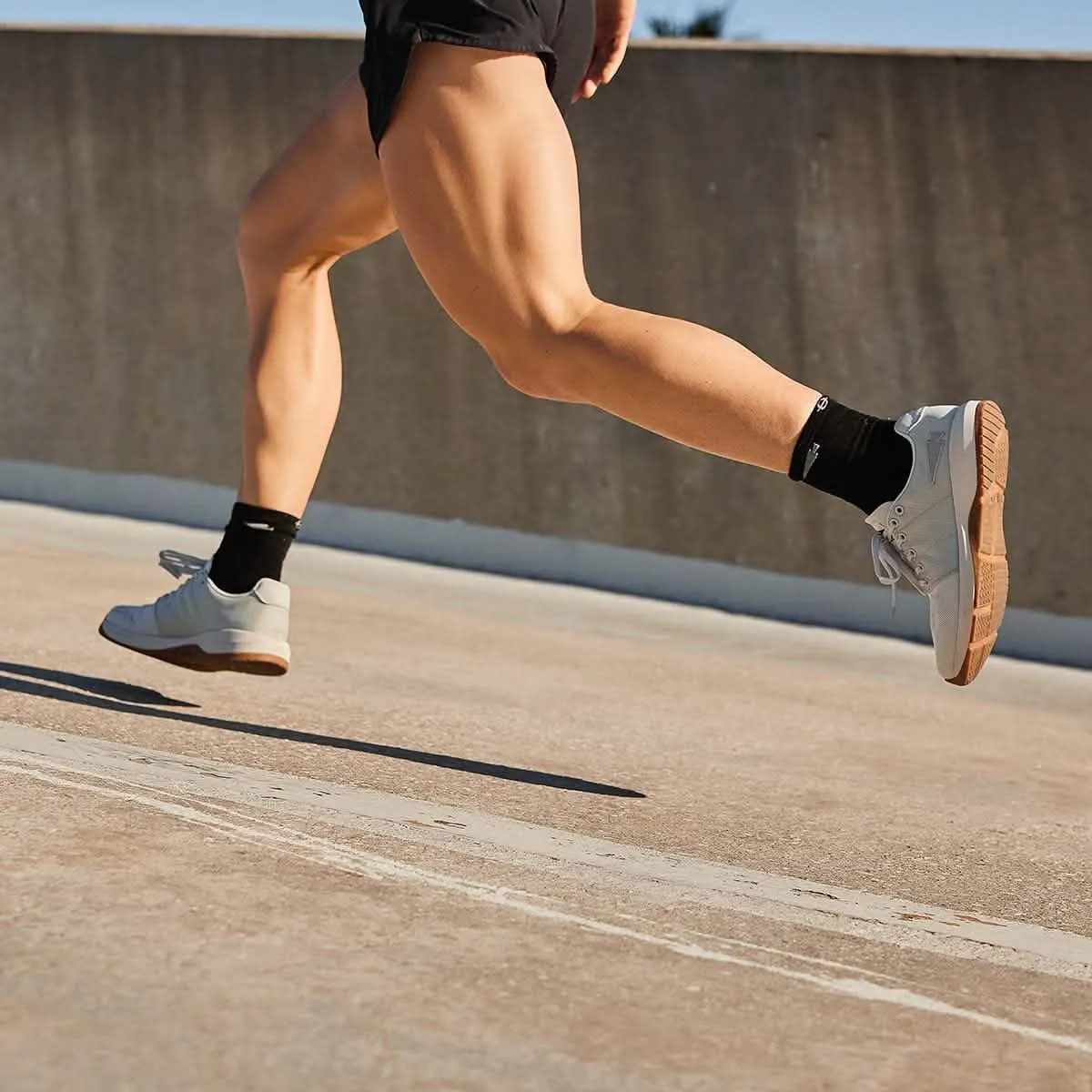 Women's Ballistic Trainers - Lunar Rock   Gum w/ Silver Reflective Spearhead