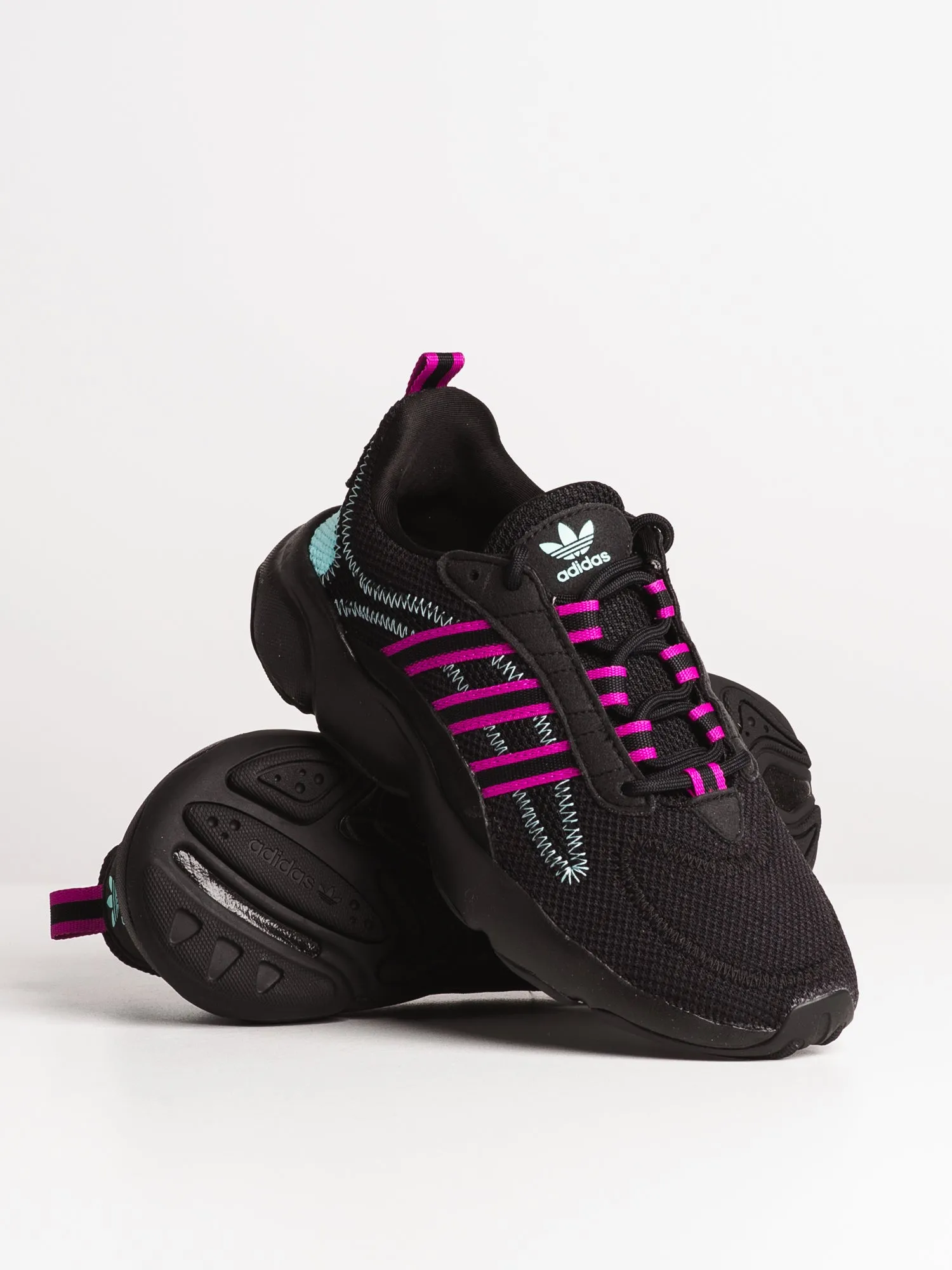 WOMENS HAIWEE - BLACK/PINK/AQUA - CLEARANCE