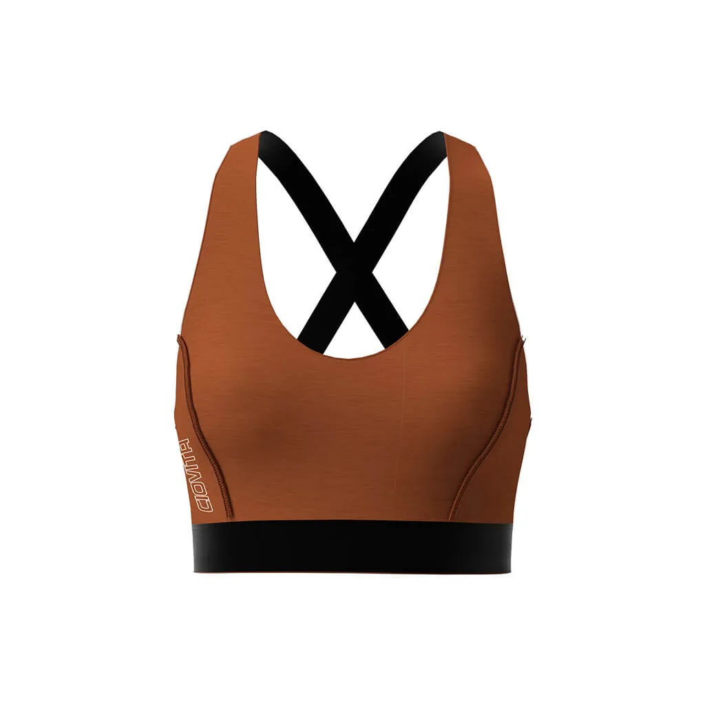 Women's Librio Adjustable Sports Bra (Sandstone)