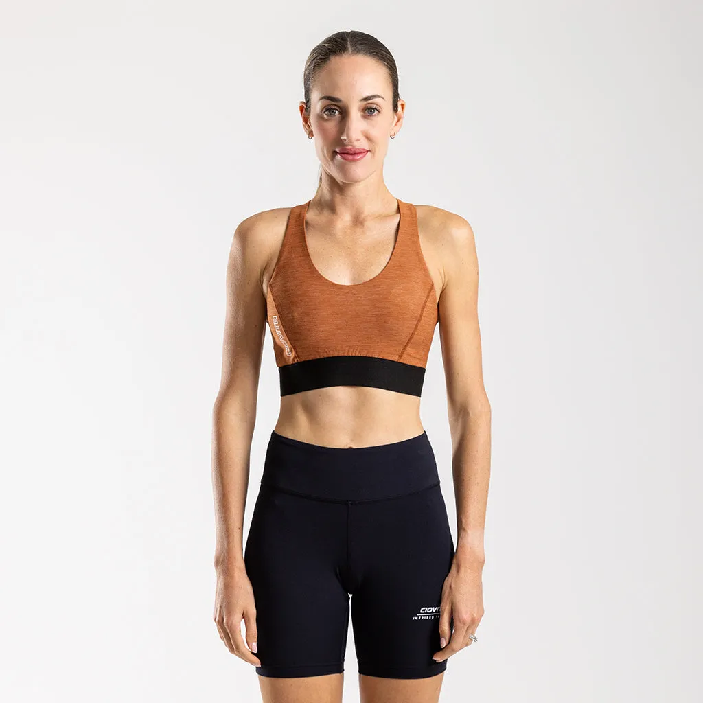 Women's Librio Adjustable Sports Bra (Sandstone)