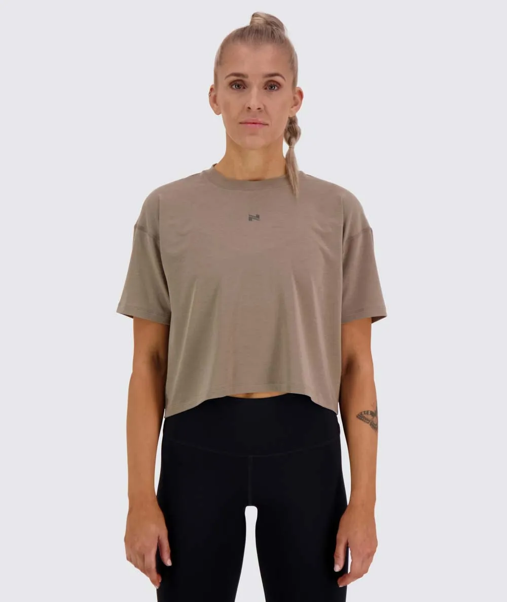 Women's Oversized Crop Tee