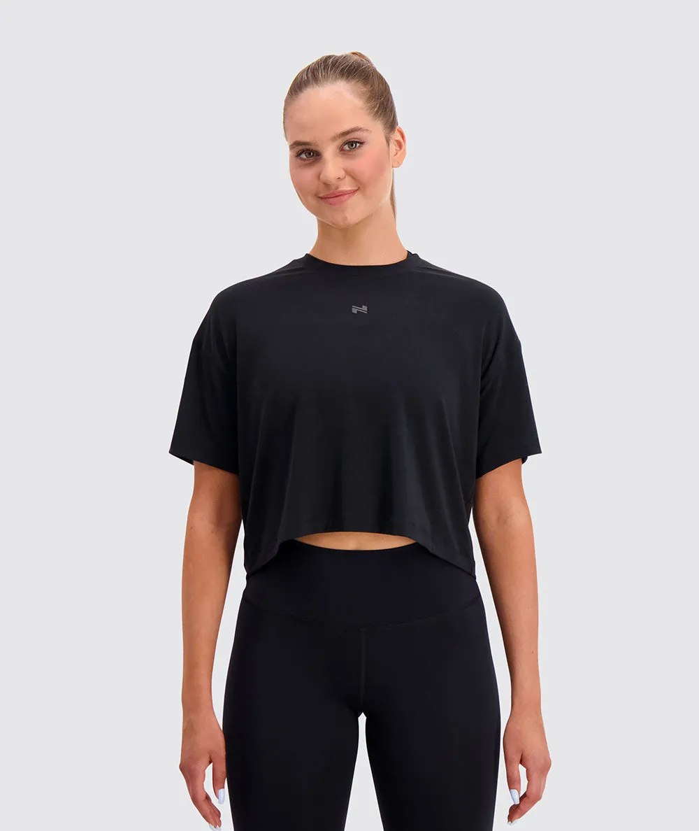 Women's Oversized Crop Tee