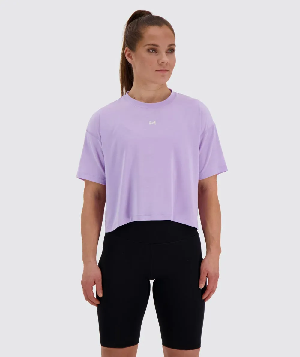 Women's Oversized Crop Tee