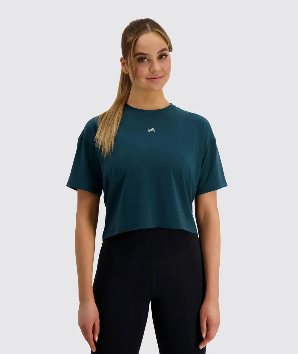 Women's Oversized Crop Tee