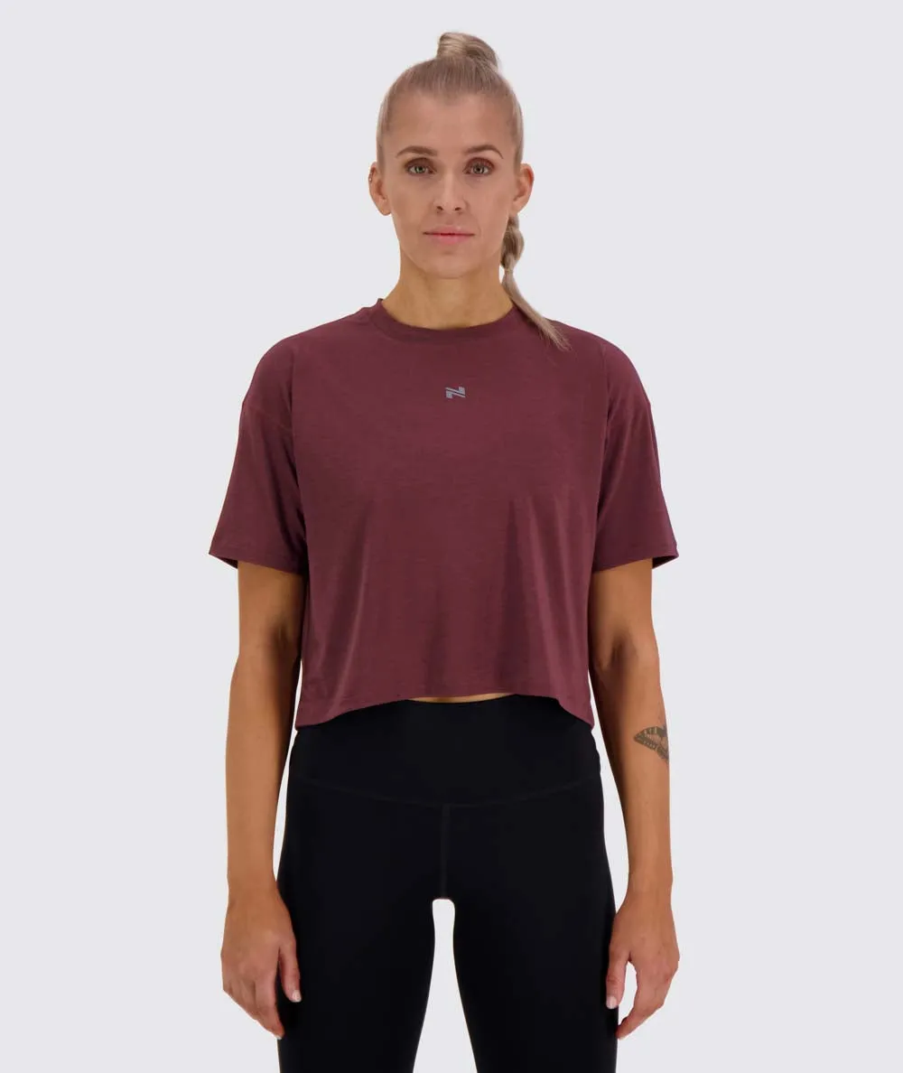 Women's Oversized Crop Tee