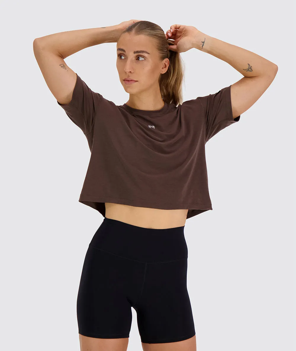 Women's Oversized Crop Tee