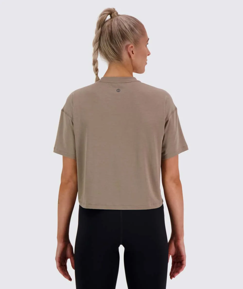 Women's Oversized Crop Tee