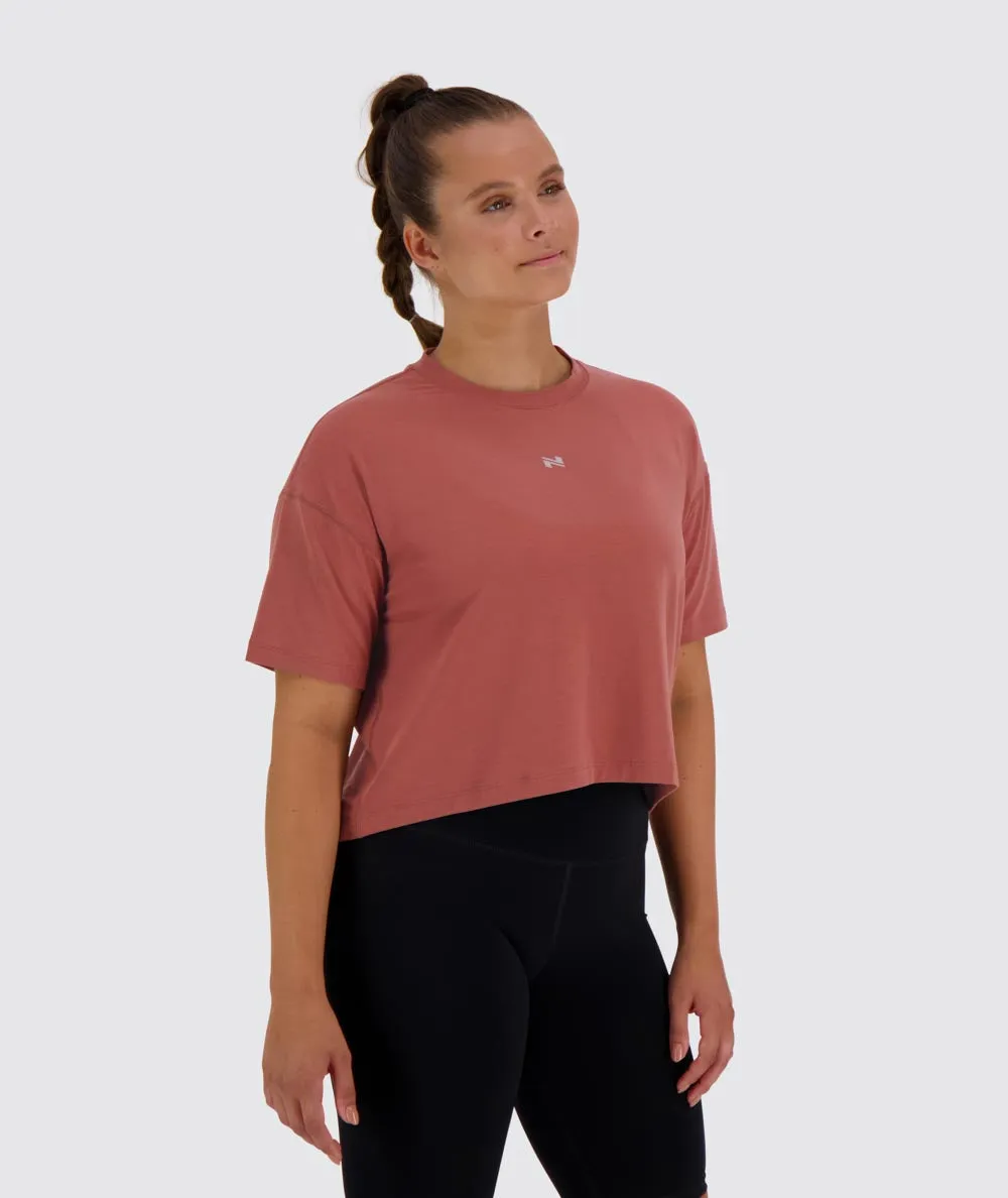 Women's Oversized Crop Tee