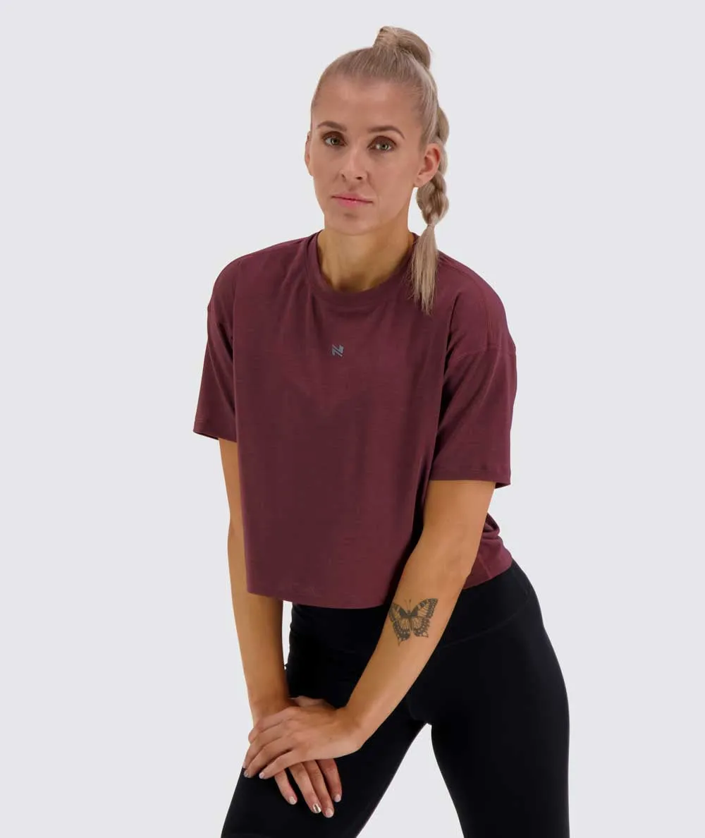 Women's Oversized Crop Tee