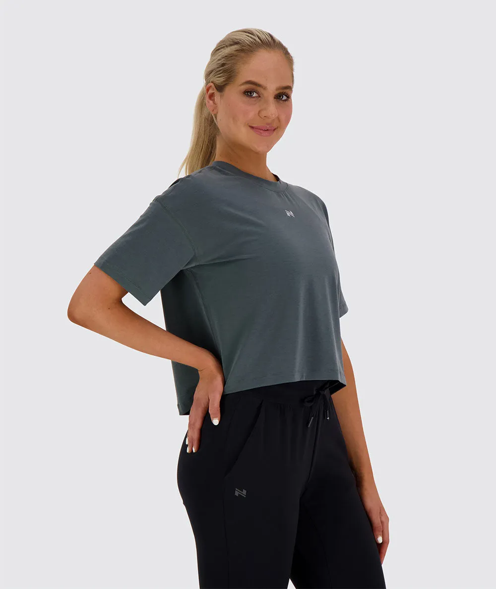 Women's Oversized Crop Tee