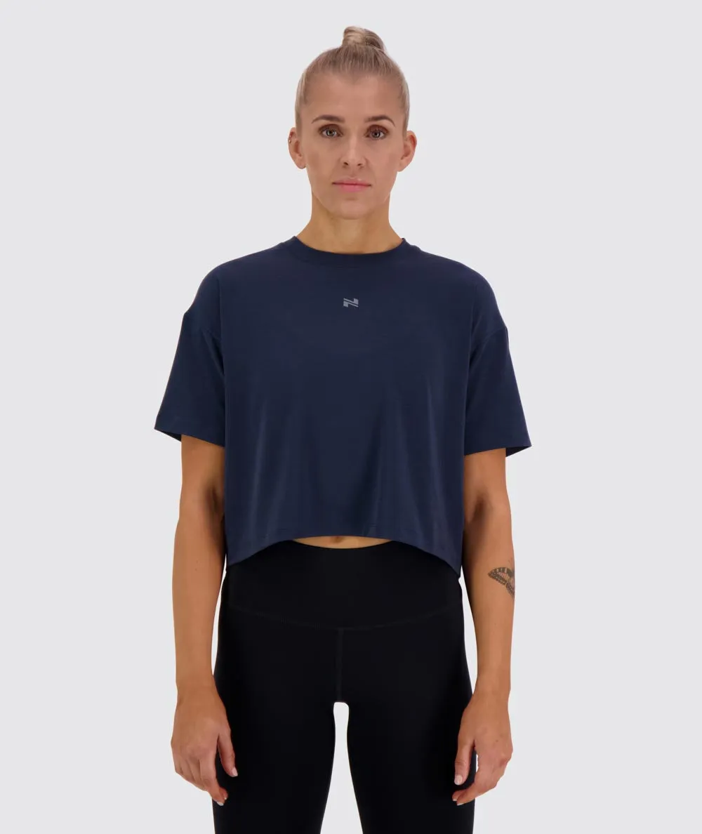 Women's Oversized Crop Tee