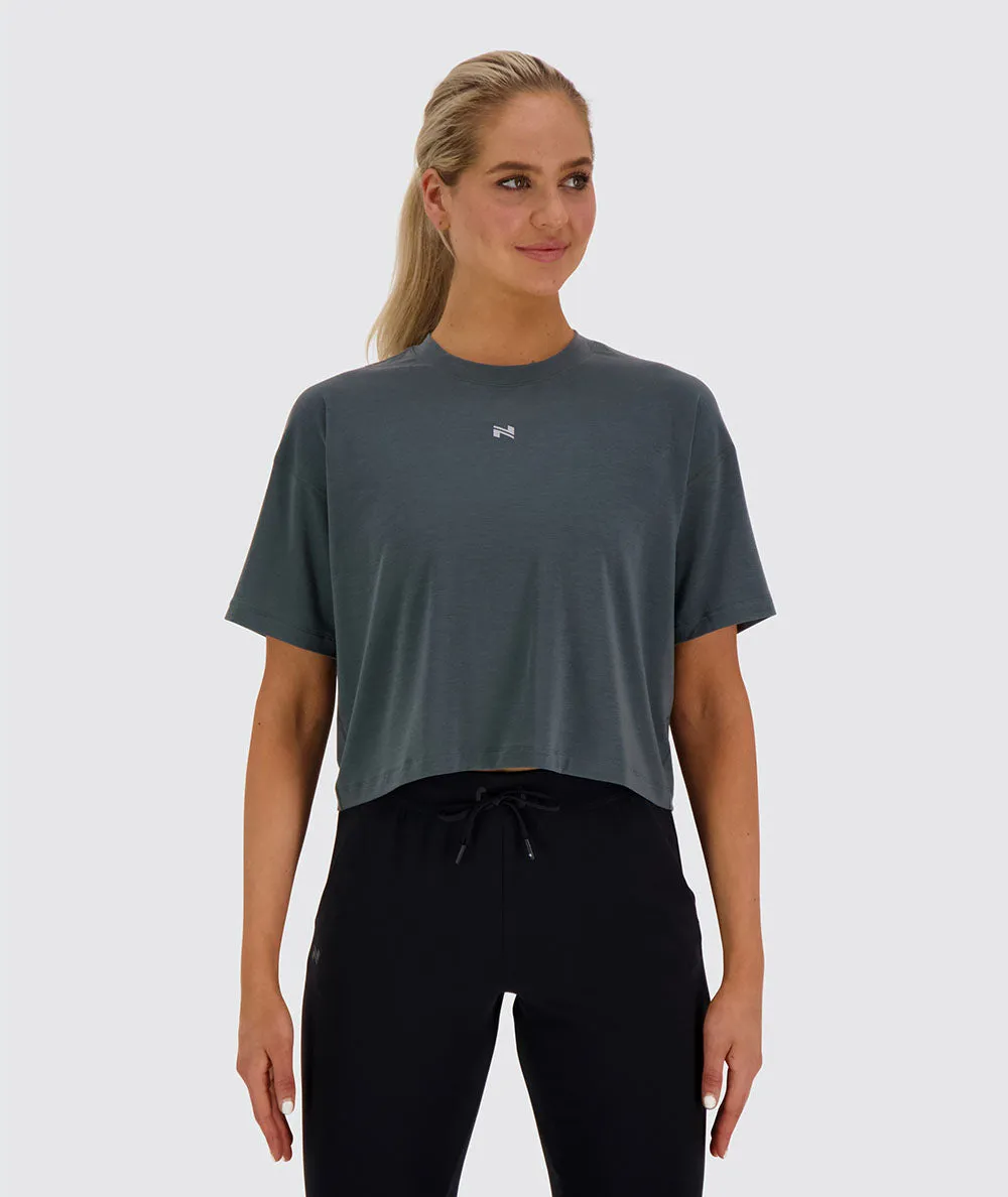 Women's Oversized Crop Tee