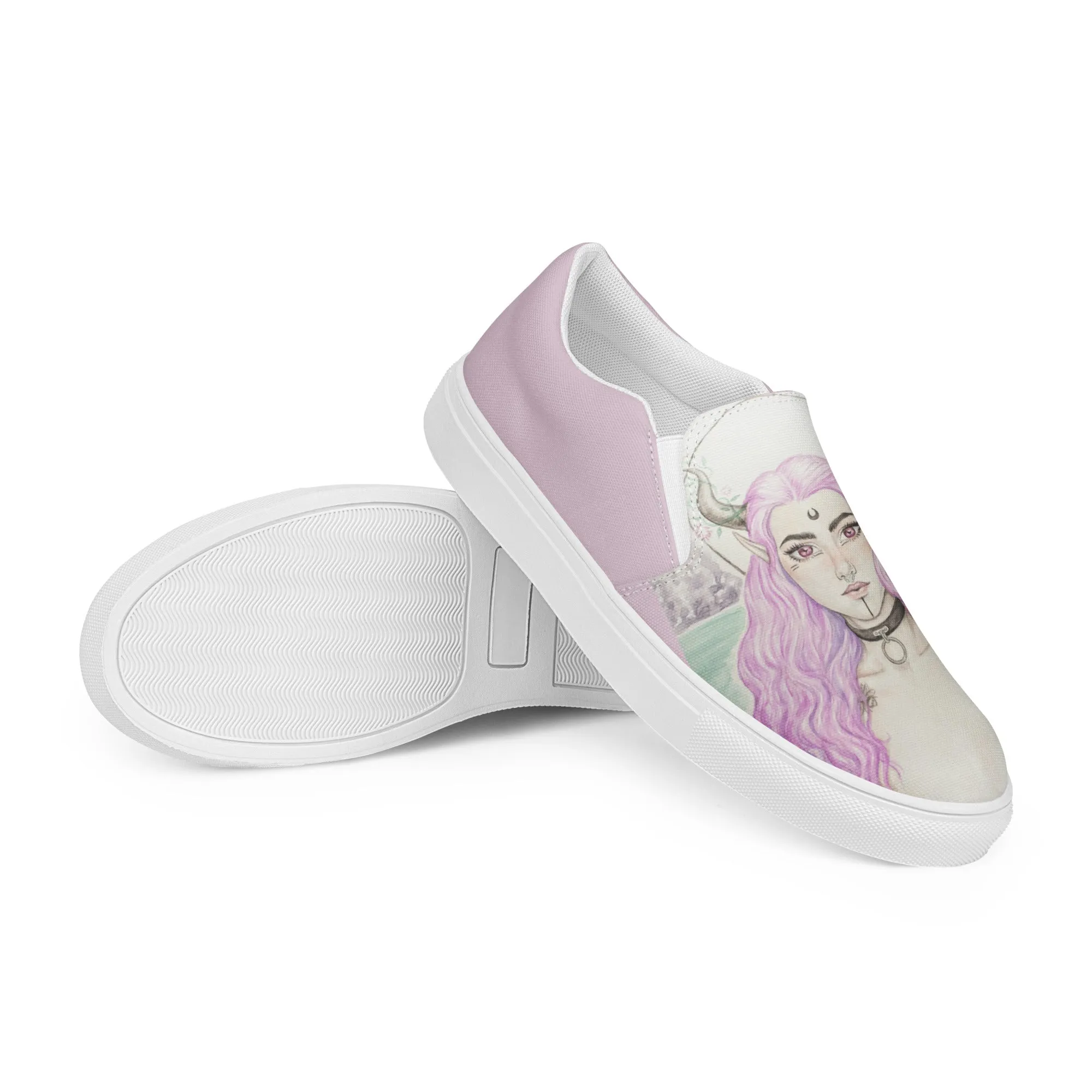 Women’s slip-on canvas shoes