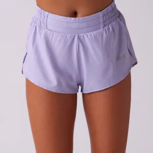 Women's Sprint 1.5" Lined Half Split Short - Lilac