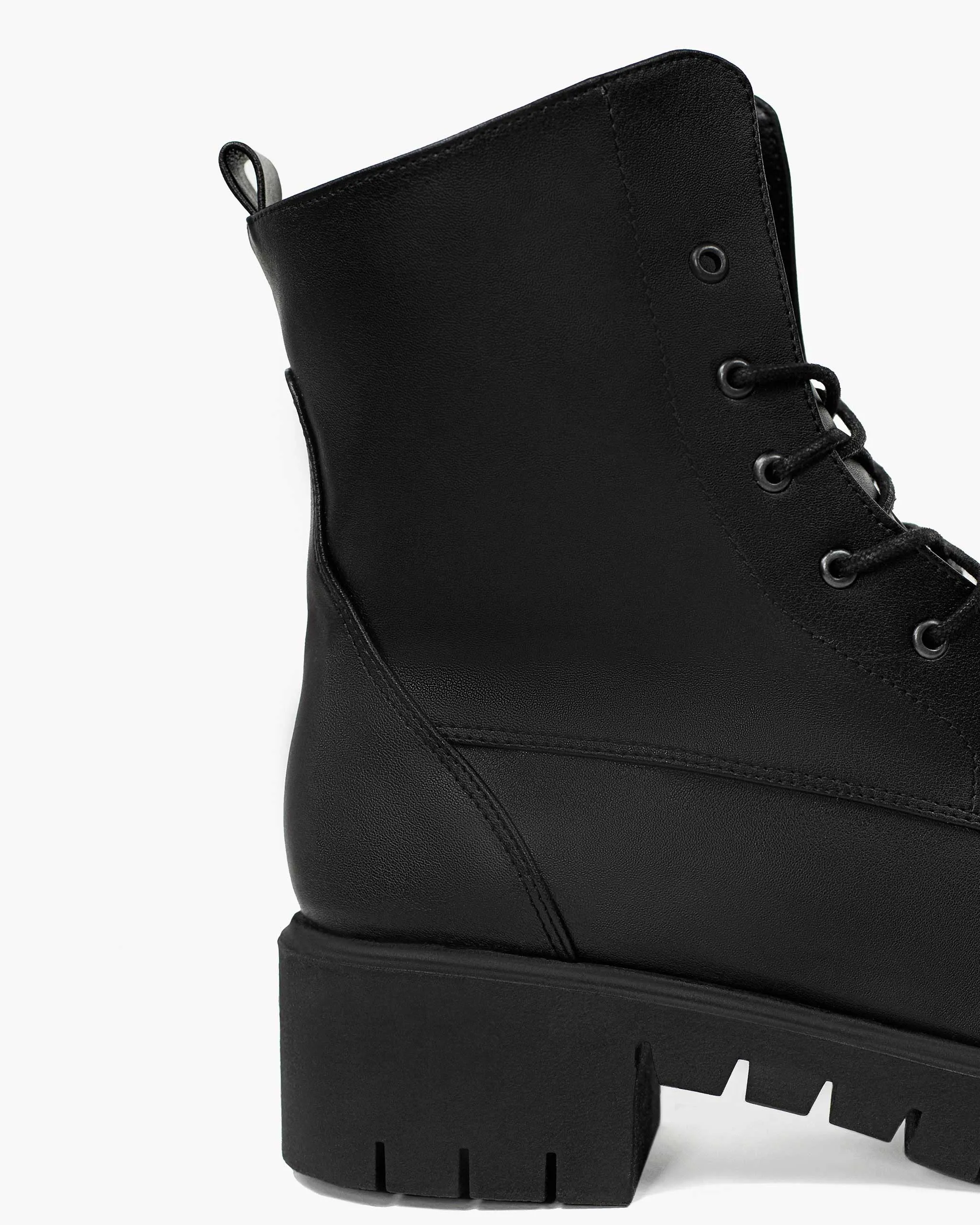 Workers No. 3 Desserto® Cactus Leather Vegan Boots | Black