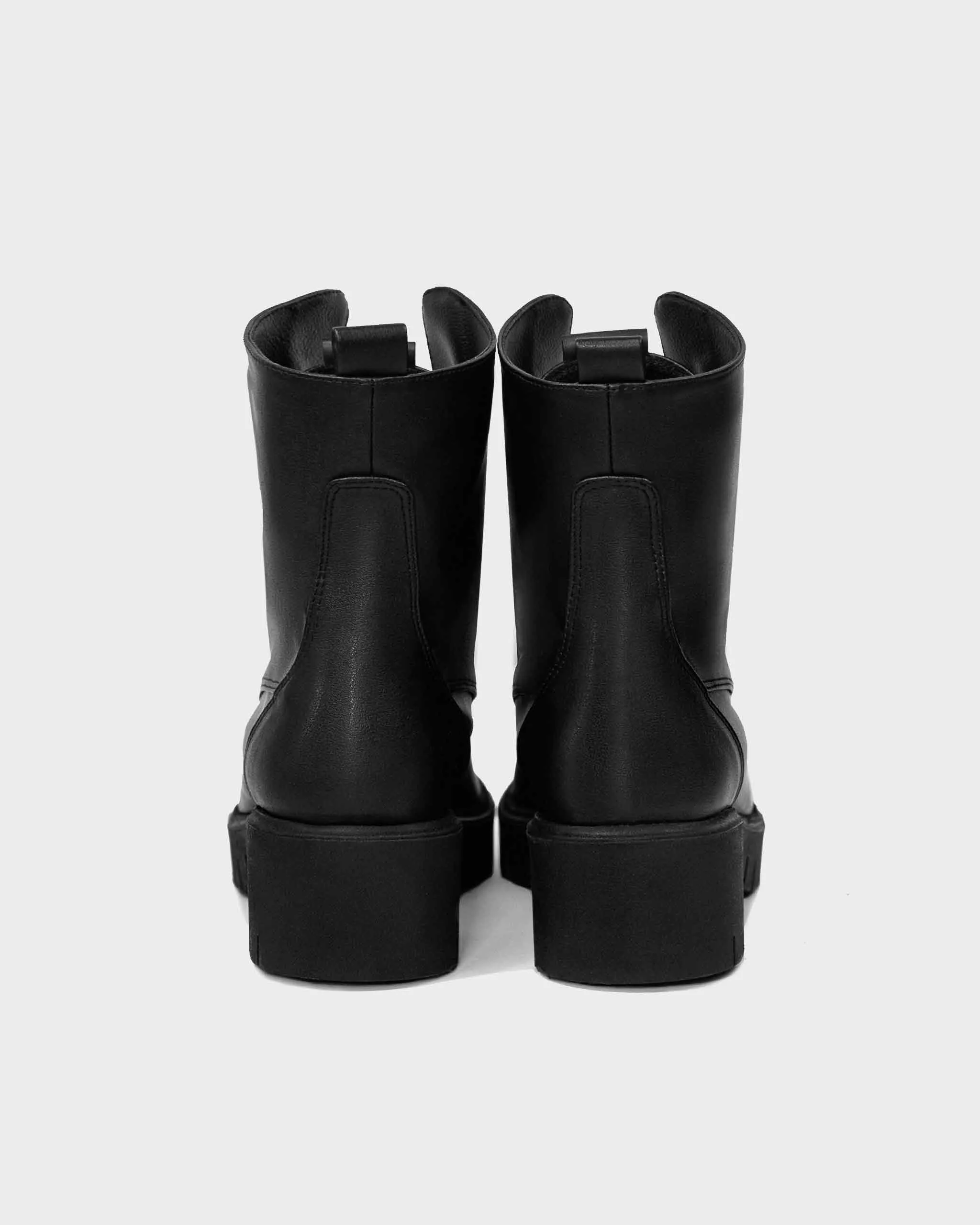 Workers No. 3 Desserto® Cactus Leather Vegan Boots | Black